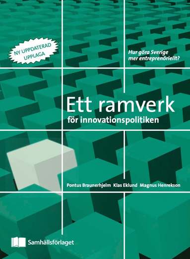 bokomslag Ett ramverk för innovationspolitiken