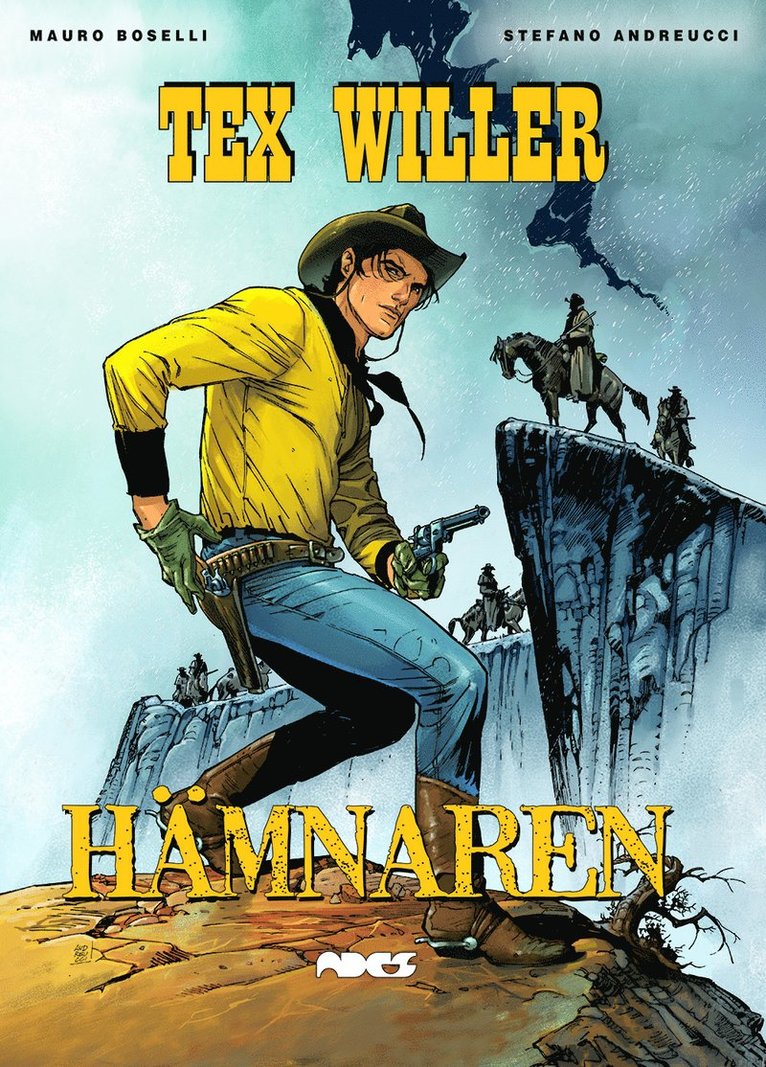 Mauro Boselli - Hämnaren, Inbunden