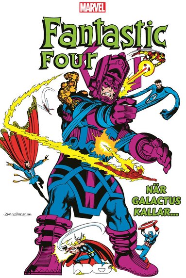 John Byrne - Fantastic Four: När Galactus kallar..., Inbunden