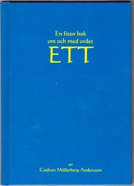 bokomslag En liten bok om och med ordet ETT