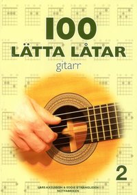 bokomslag 100 lätta låtar gitarr 2