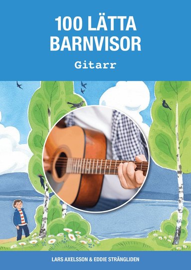 100 lätta barnvisor gitarr, Häftad