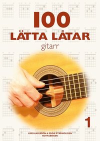 bokomslag 100 lätta låtar gitarr 1