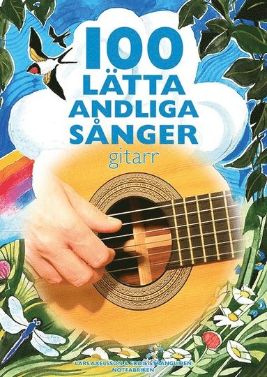 bokomslag 100 lätta andliga sånger - gitarr