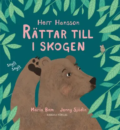 Maria Bom - Herr Hansson rättar till i skogen, Inbunden