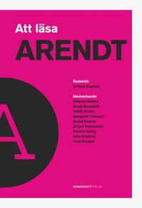 bokomslag Att läsa Arendt