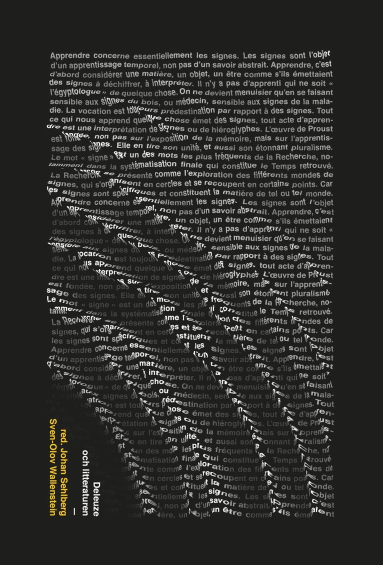 Deleuze och litteraturen, Häftad