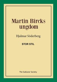 bokomslag Martin Bircks ungdom (stor stil)