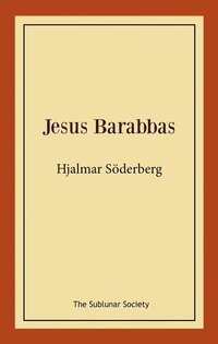 bokomslag Jesus Barabbas