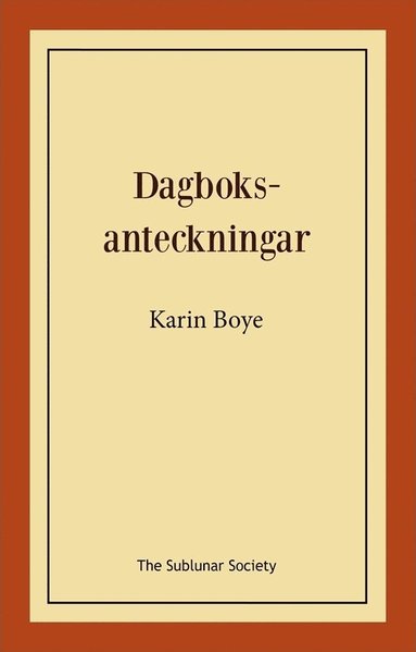 bokomslag Dagboksanteckningar