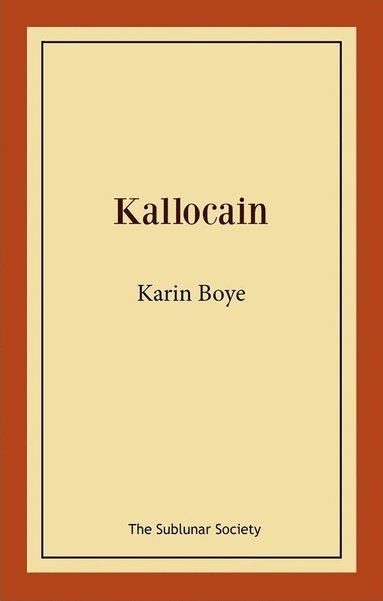 bokomslag Kallocain