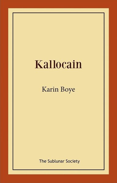 bokomslag Kallocain