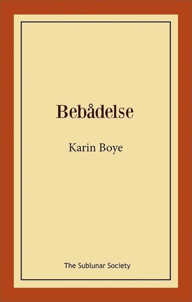 bokomslag Bebådelse