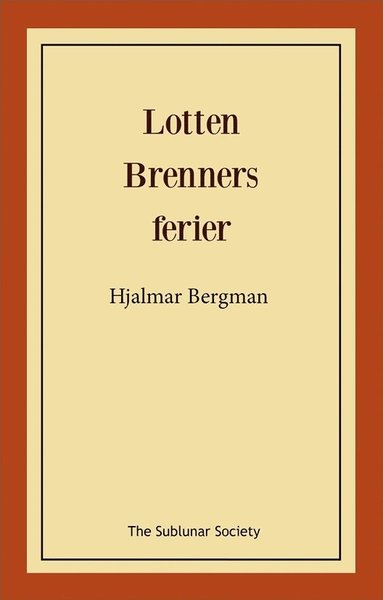 bokomslag Lotten Brenners ferier