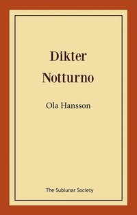 bokomslag Dikter ; Notturno