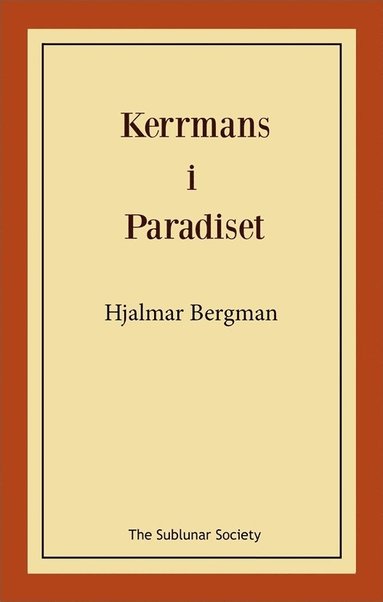 bokomslag Kerrmans i Paradiset