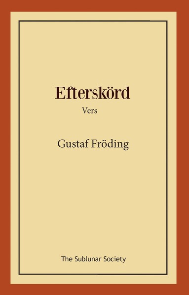 bokomslag Efterskörd