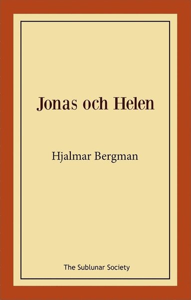 bokomslag Jonas och Helen