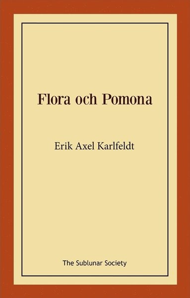 bokomslag Flora och Pomona