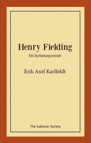 bokomslag Henry Fielding