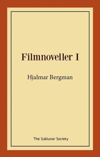 bokomslag Filmnoveller I