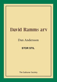 bokomslag David Ramms arv (stor stil)