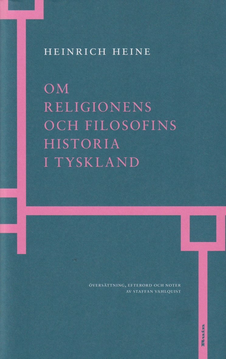 Om religionens och filosofins historia i Tyskland 1