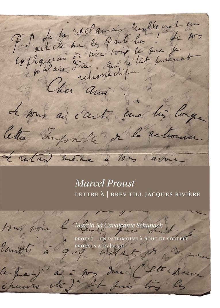 Lettre à / Brev till Jacques Rivière 1