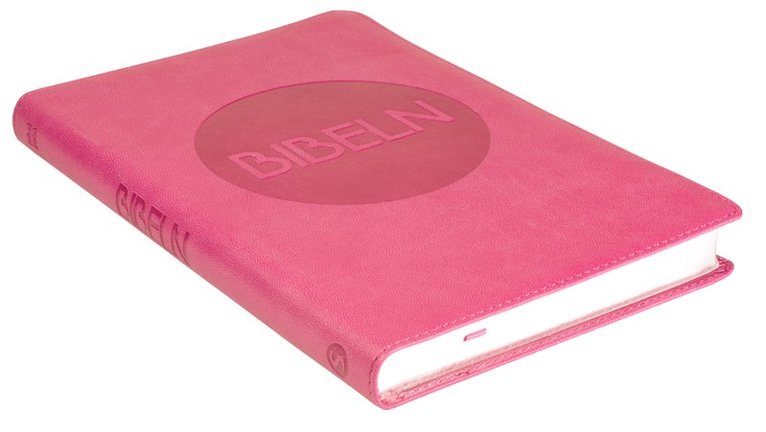 Bibel 2000 slimline rosa konstskinn 1