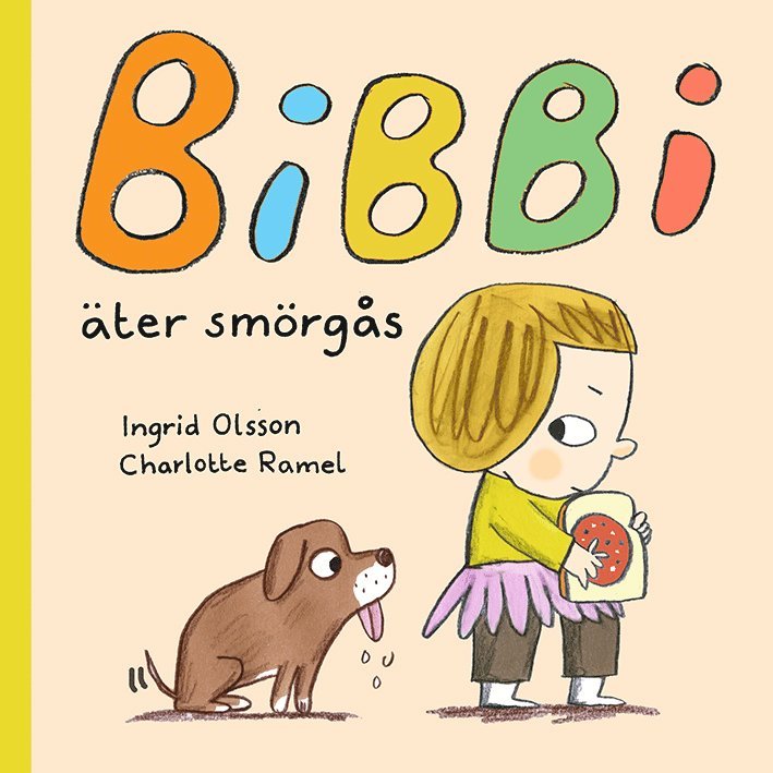 Bibbi äter smörgås 1