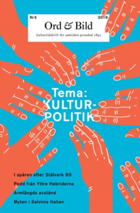 bokomslag Ord&Bild 5(2019) Kulturpolitik