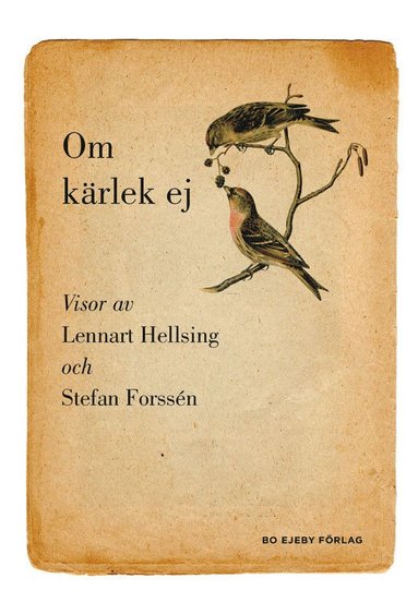 bokomslag Om kärlek ej