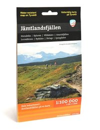 bokomslag Jämtlandsfjällen 1:100.000