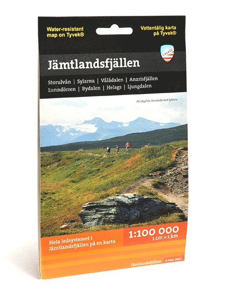 Jämtlandsfjällen 1:100.000, Övrigt