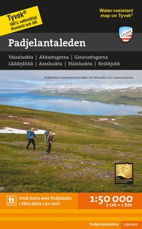 bokomslag Padjelantaleden 1:50.000