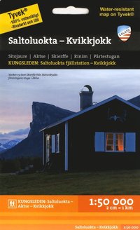 bokomslag Kungsleden: Saltoluokta–Kvikkjokk 1:50 000