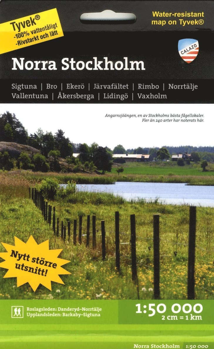 Norra Stockholm 1:50 000, Övrigt