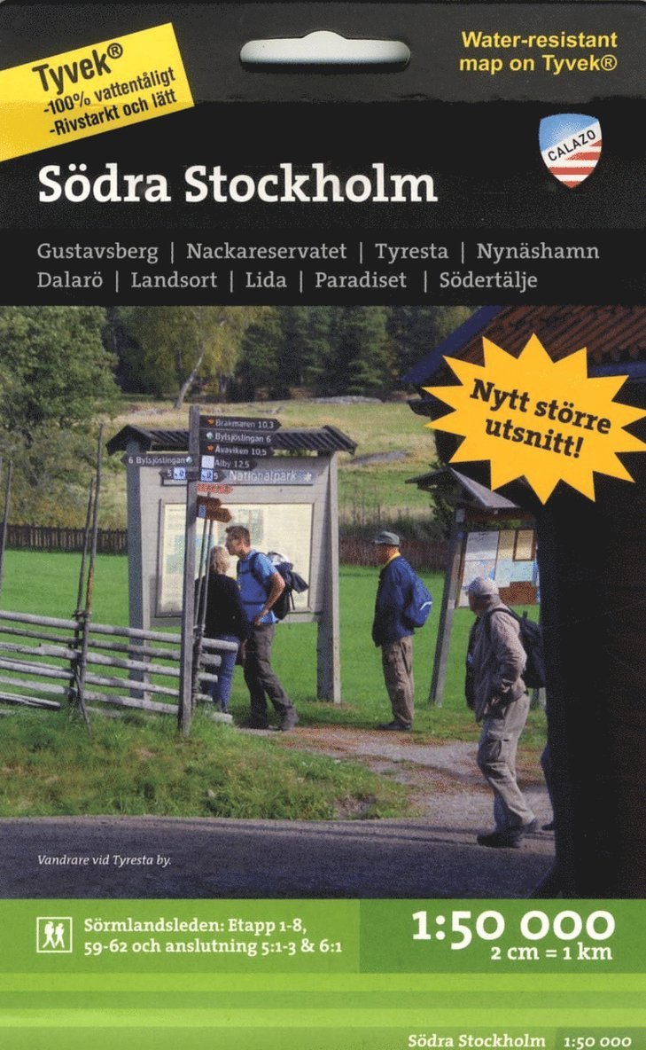 Södra Stockholm 1:50.000, Övrigt