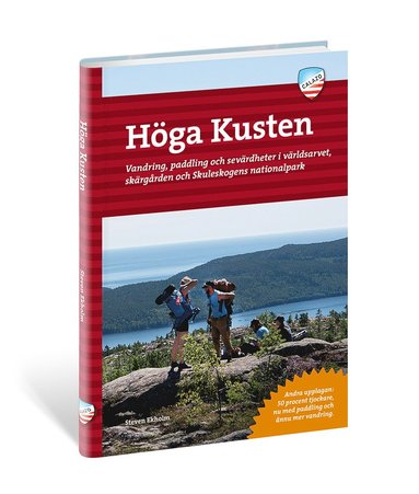 bokomslag Höga kusten : vandring, paddling och sevärdheter i världsarvet, skärgården och Skuleskogens nationalpark