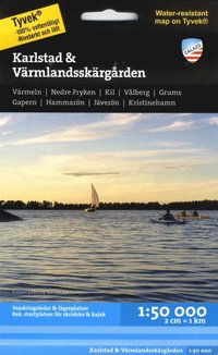 bokomslag Karlstad & Värmlandsskärgården 1:50.000