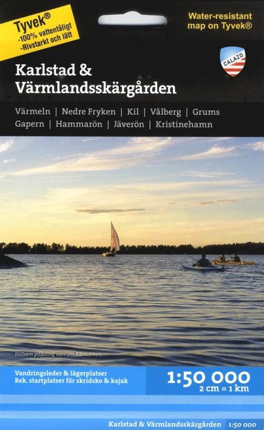 Karlstad & Värmlandsskärgården 1:50.000, Övrigt