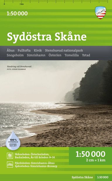 Sydöstra Skåne 1:50.000, Övrigt