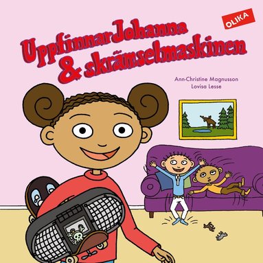 Ann-Christine Magnusson, Lovisa Lesse - UppfinnarJohanna & skrämselmaskinen, Inbunden