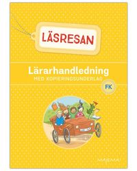 bokomslag Läsresan FK lärarhandledning