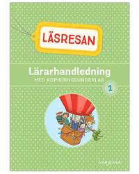 bokomslag Läsresan åk 1 lärarhandledning