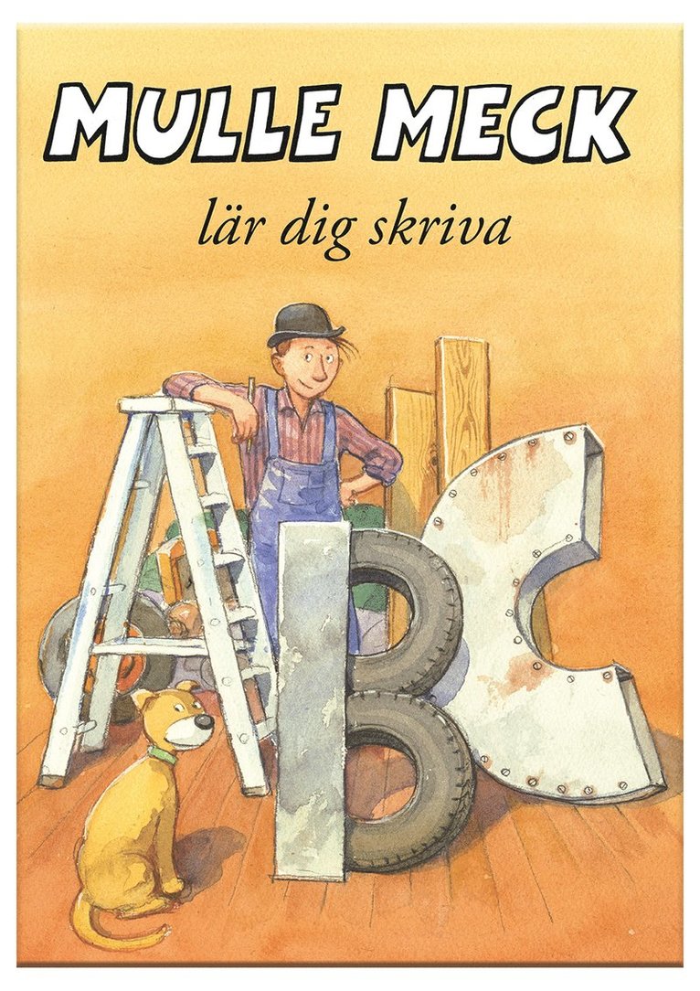 Jens Ahlbom - Mulle Meck lär dig skriva ABC, Häftad
