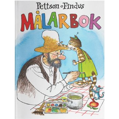 bokomslag Pettson o Findus Målarbok