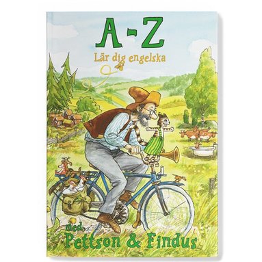 Fredrik Hjelm - A - Z Lär dig Engelska med Pettson & Findus, Häftad