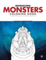 bokomslag Microscopic monsters coloring book