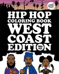 bokomslag Hip Hop coloring book : West Coast Edition